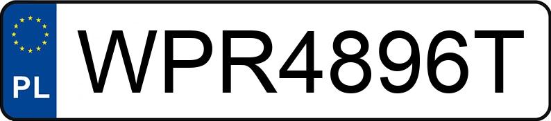 Registreringsnummeret WPR 4896T har SCANIA R460 N323 - WPR4896T