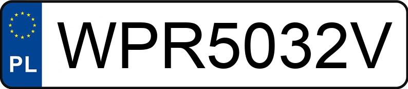 Numer rejestracyjny WPR 5032V posiada MAN TGX - WPR5032V Numer rejestracyjny WPR 5032V posiada MAN TGX - WPR5032V
