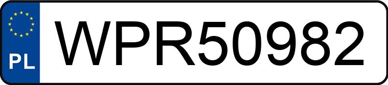 Numer rejestracyjny WPR 50982 posiada PEUGEOT PARTNER - WPR50982 Numer rejestracyjny WPR 50982 posiada PEUGEOT PARTNER - WPR50982