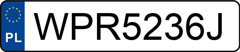 Numer rejestracyjny WPR 5236J posiada VOLKSWAGEN GOLF - WPR5236J Numer rejestracyjny WPR 5236J posiada VOLKSWAGEN GOLF - WPR5236J