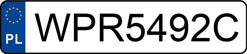 Numer rejestracyjny WPR 5492C posiada FORD C-MAX - WPR5492C Numer rejestracyjny WPR 5492C posiada FORD C-MAX - WPR5492C