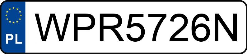 Numer rejestracyjny WPR 5726N posiada SCANIA R410 N320 - WPR5726N Numer rejestracyjny WPR 5726N posiada SCANIA R410 N320 - WPR5726N