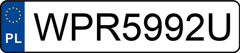 Numer rejestracyjny WPR 5992U posiada SCANIA S500 N323 - WPR5992U Numer rejestracyjny WPR 5992U posiada SCANIA S500 N323 - WPR5992U