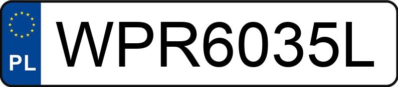 Numer rejestracyjny WPR 6035L posiada MERCEDES-BENZ E 450 MR`16 E6 213 AMG 4Matic - WPR6035L