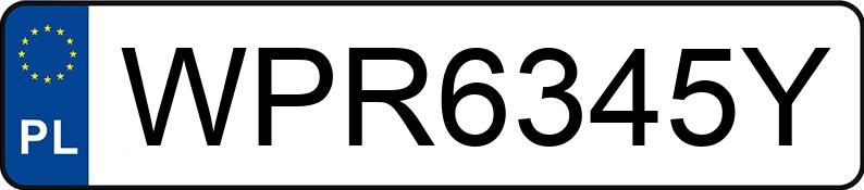 Numer rejestracyjny WPR 6345Y posiada MERCEDES-BENZ E 220 d MR`16 E6 213 4Matic - WPR6345Y