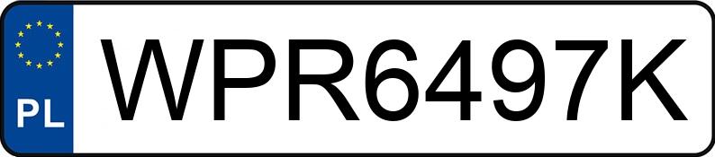 Numer rejestracyjny WPR 6497K posiada AUDI Q3 35 TFSI MR`19 E6d F3 Q3 35 TFSI MR`19 E6d F3 - WPR6497K