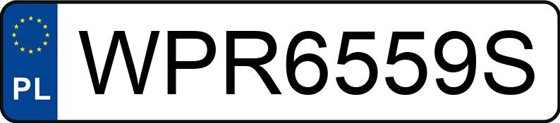 Numer rejestracyjny WPR 6559S posiada BMW 520 Diesel MR`23 E6d/e G60 xDrive Steptronic - WPR6559S