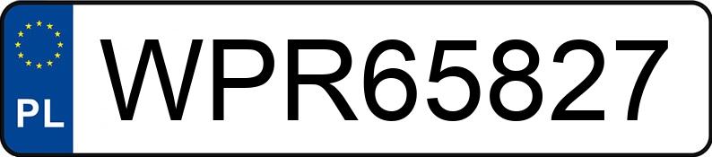 Numer rejestracyjny WPR 65827 posiada AUDI A4 2.0 Kat. MR`05 E4 8E A4 2.0 Kat. MR`05 E4 8E - WPR65827