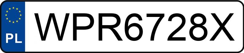 Numer rejestracyjny WPR 6728X posiada HYUNDAI I20 - WPR6728X