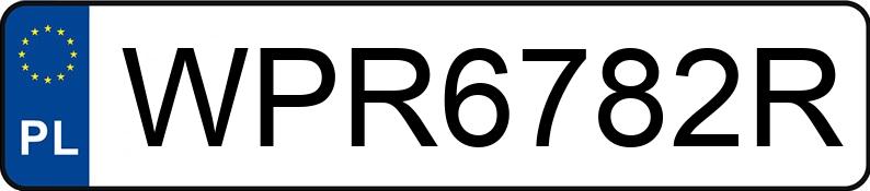 Numer rejestracyjny WPR 6782R posiada MERCEDES-BENZ 308 Sprinter CDI E3 3.5t 308 Sprinter CDI E3 3.5t - WPR6782R