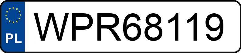 Numer rejestracyjny WPR 68119 posiada FORD Focus 1.8 TDCi MR`08 E4 - WPR68119 Numer rejestracyjny WPR 68119 posiada FORD Focus 1.8 TDCi MR`08 E4 - WPR68119
