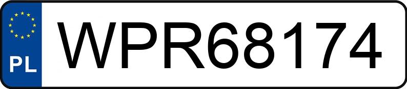 Numer rejestracyjny WPR 68174 posiada OPEL Corsa D 1.4 MR`06 E4 Cosmo - WPR68174