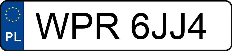 Numer rejestracyjny WPR 6JJ4 posiada KAWASAKI Choppery 600 do 1000 ccm VN 800 - WPR6JJ4