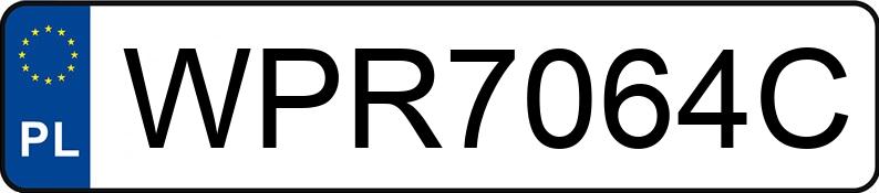 Numer rejestracyjny WPR 7064C posiada SKODA Fabia II 1.4 MR`07 E4 Fun - WPR7064C