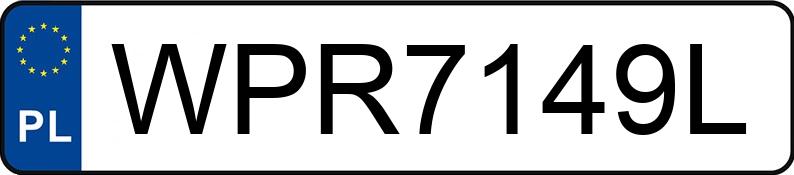 Numer rejestracyjny WPR 7149L posiada TOYOTA RAV 4 2.0 MR`22 E6ag Active D-CVT - WPR7149L