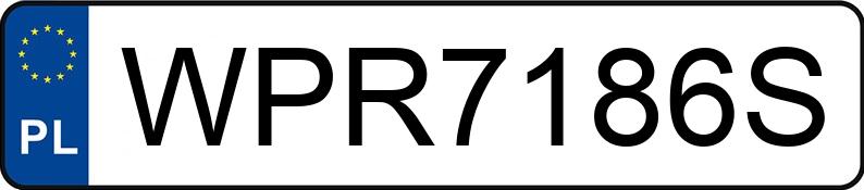 Numer rejestracyjny WPR 7186S posiada BMW 520 Touring Diesel DPF MR`07 E4 E61 520 Touring Diesel DPF MR`07 E4 E61 - WPR7186S