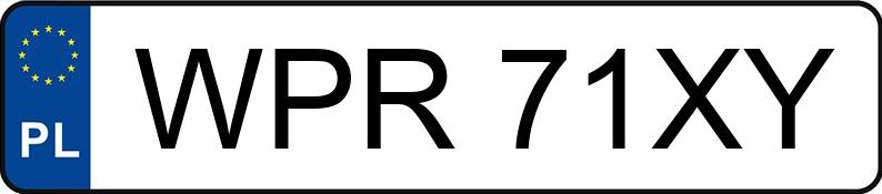 Numer rejestracyjny WPR 71XY posiada DNIEPR MT 9 - WPR71XY