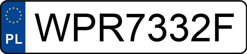 Numer rejestracyjny WPR 7332F posiada TOYOTA RAV 4 2.0 MR`16 E6 Prestige 4x4 - WPR7332F