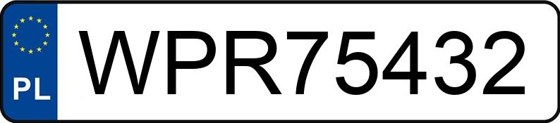 Il numero di registrazione WPR 75432 ha BMW 735i E32 735i E32 - WPR75432 Il numero di registrazione WPR 75432 ha BMW 735i E32 735i E32 - WPR75432