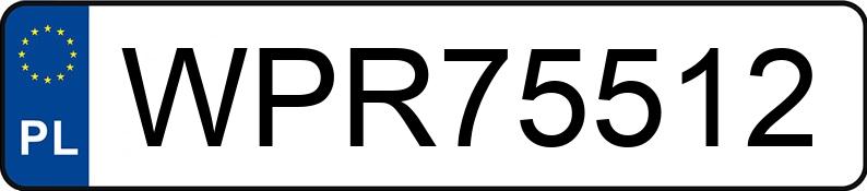 Numer rejestracyjny WPR 75512 posiada AUDI A5 Coupe Quattro 3.0 TDi DPF MR`07 E4 B8 A5 Coupe Quattro 3.0 TDi DPF MR`07 E4 B8 - WPR75512