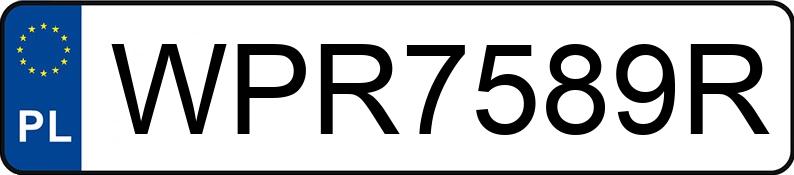 Numer rejestracyjny WPR 7589R posiada BMW 318D - WPR7589R