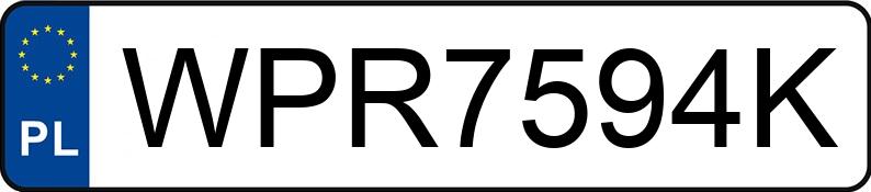 Numer rejestracyjny WPR 7594K posiada HONDA Civic 1.0 MR`17 E6 Comfort - WPR7594K