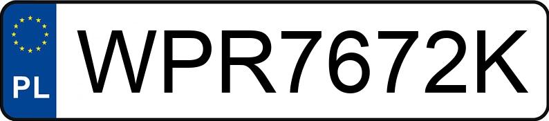 RegistreringsnummerWPR 7672K har KIA Optima GT MR`16 E6 Optima GT MR`16 E6 - WPR7672K