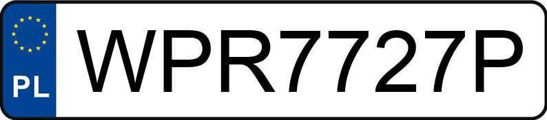 Numer rejestracyjny WPR 7727P posiada SCANIA P280 - WPR7727P