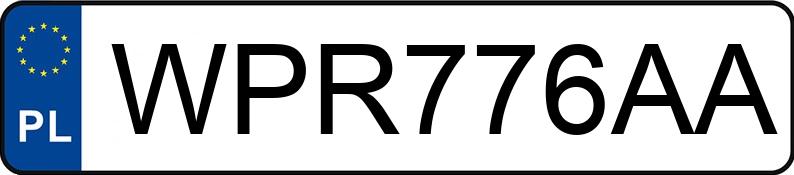 Numer rejestracyjny WPR 776AA posiada SCHMITZ CARGOBULL AG  SCB*S3B - WPR776AA