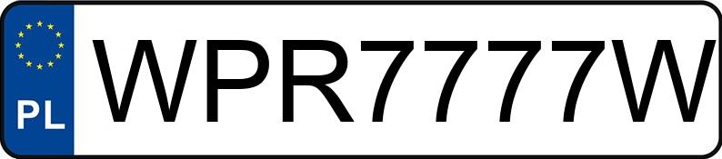 Numer rejestracyjny WPR 7777W posiada AUDI A4 Avant 40 TDi MR`20 E6d B9 advanced S tronic - WPR7777W Numer rejestracyjny WPR 7777W posiada AUDI A4 Avant 40 TDi MR`20 E6d B9 advanced S tronic - WPR7777W