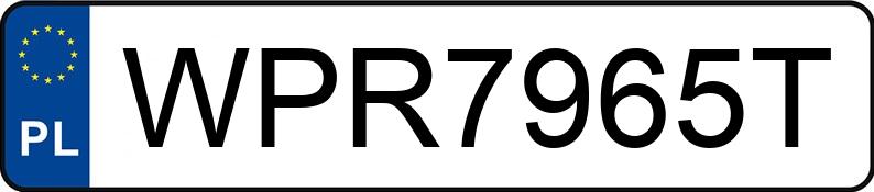 Numer rejestracyjny WPR 7965T posiada AUDI A4 AVANT 2.0 TDI - WPR7965T