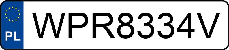 Numer rejestracyjny WPR 8334V posiada LAND ROVER Range Rover V 3.0 Diesel MHEV MR`22 E6d SV - WPR8334V