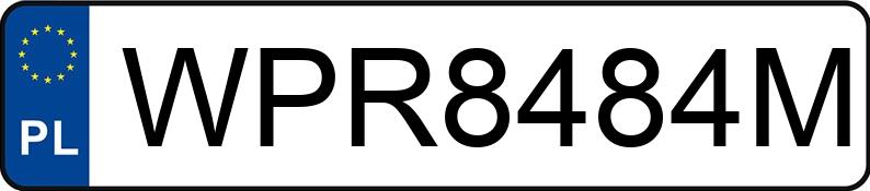 Numer rejestracyjny WPR 8484M posiada MAZDA 6 - WPR8484M Numer rejestracyjny WPR 8484M posiada MAZDA 6 - WPR8484M
