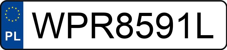 Registreringsnumret WPR 8591L har FORD/AUTO-BOSS TRANSIT FED/Z - WPR8591L
