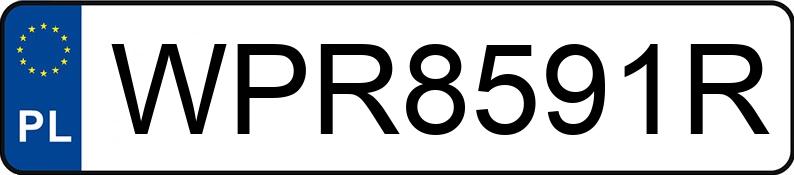 Numer rejestracyjny WPR 8591R posiada BMW X1 SDRIVE18I - WPR8591R