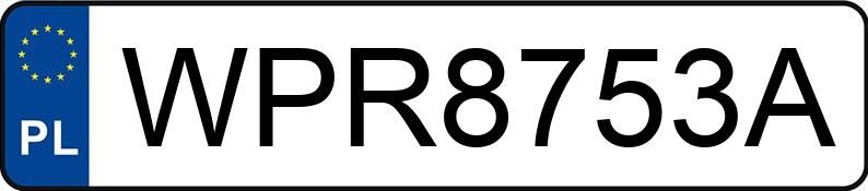 Numer rejestracyjny WPR 8753A posiada VOLVO S60 - WPR8753A Numer rejestracyjny WPR 8753A posiada VOLVO S60 - WPR8753A