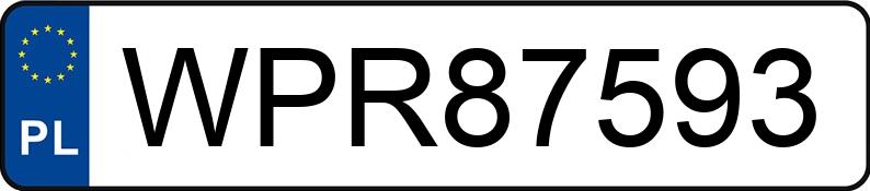 Numer rejestracyjny WPR 87593 posiada MERCEDES-BENZ 411 Sprinter CDI 4.6t 411 Sprinter CDI 4.6t - WPR87593