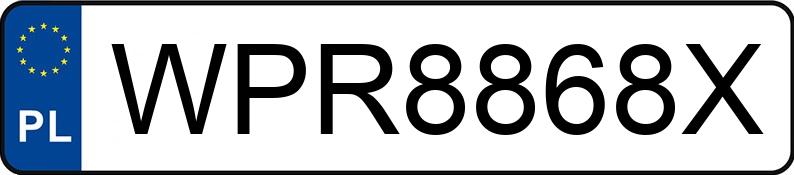 Numer rejestracyjny WPR 8868X posiada BMW M 850i Cabrio 4.4 MR`22 E6d/e G14 xDrive Steptronic - WPR8868X