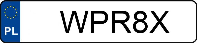 Numer rejestracyjny WPR 8X posiada MERCEDES-BENZ S 420 126 SE - WPR8X