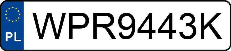 Numer rejestracyjny WPR 9443K posiada HONDA Civic 1.5 MR`17 E6 Comfort - WPR9443K