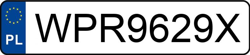 Numer rejestracyjny WPR 9629X posiada VOLKSWAGEN Passat B7 1.4 TSI MR`10 E5 Comfortline BMT DSG - WPR9629X