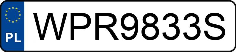 Numer rejestracyjny WPR 9833S posiada IVECO 35C12 Daily HPI MR`99 E3 3.5t 35C12 D - WPR9833S