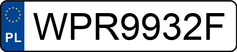 Il numero di registrazione WPR 9932F ha AUDI A3 2.0 TDi DPF MR`09 E4 8P Ambiente - WPR9932F