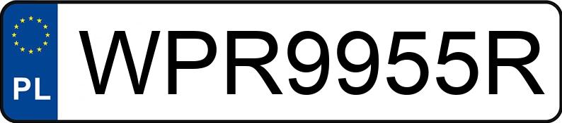 Numer rejestracyjny WPR 9955R posiada BMW X5 Diesel MR`18 E6 G05 xDrive40d Step - WPR9955R