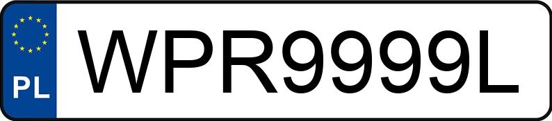 Numer rejestracyjny WPR 9999L posiada MERCEDES-BENZ E63 AMG - WPR9999L Numer rejestracyjny WPR 9999L posiada MERCEDES-BENZ E63 AMG - WPR9999L