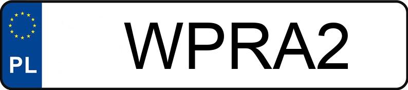 Numer rejestracyjny WPR A2 posiada FORD MUSTANG 289 CONVERTIBLE - WPRA2