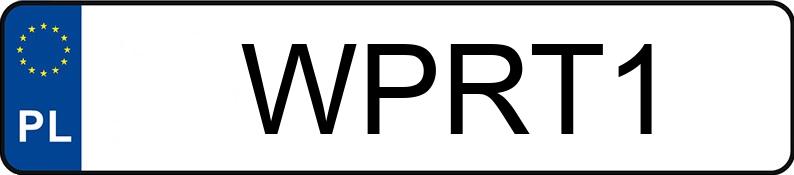 Numer rejestracyjny WPR T1 posiada FSO-WARSZAWA POLONEZ - WPRT1