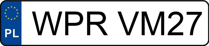 Numer rejestracyjny WPR VM27 posiada DEZAMET STELLA - WPRVM27