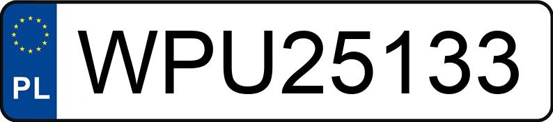 Numer rejestracyjny WPU 25133 posiada OPEL MOKKA - WPU25133