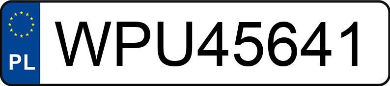 Numer rejestracyjny WPU 45641 posiada BMW 316 - WPU45641 Numer rejestracyjny WPU 45641 posiada BMW 316 - WPU45641